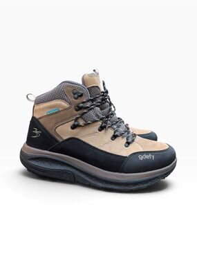 Gravity Defyer G-DEFY Sierra Waterproof Hiking Boots Tan Black Size 10 Wide